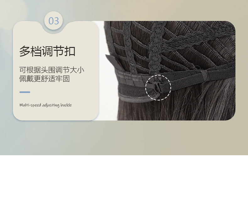 New 68cm - The Fashion Bug -Women's long straight hair straight bangs long hair