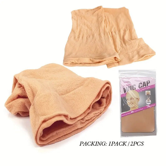 Wig Cap Nylon 2 pack High elastic mesh cap