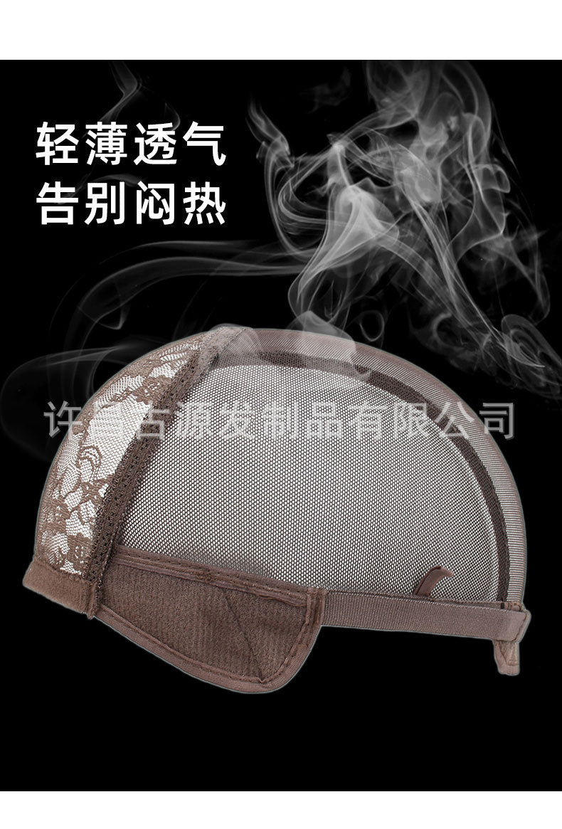 Short Hair Real Human Hair Full Head Wig Cover Spot Replacement